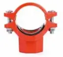 TEE MECÁNICA ROSCADA, 300 PSI, UL/FM 6 X 2"