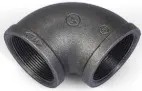 CODO NEGRO DE 45°, ROSCAS NPT UL/FM  1 1/4"