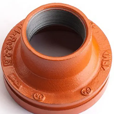 REDUCCION COPA RANURA - ROSCAS NPT UL/FM  2" X 1"