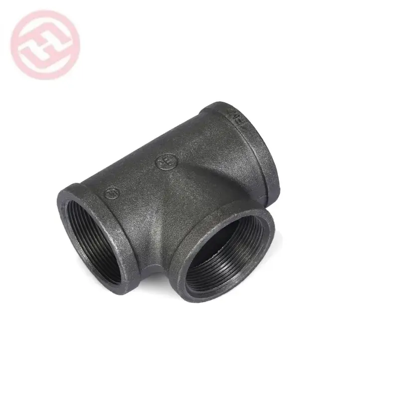 TEE NEGRA ROSCAS NPT UL/FM  1 1/4"
