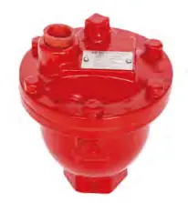 VÁLVULA DE LIBERACIÓN DE AIRE, NPT, UL/FM  3/4"
