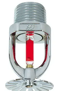 Rociador SR Pendent K5.6, 1/2", 68 °C, 175 psi, cromado, NPT
