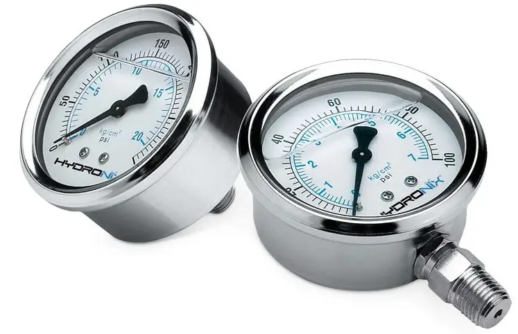 MANOMETRO GLICERINA x 2 1/2" x 1/4" de 0 a 300PSI